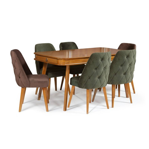 میز وصندلی ناهارخوری 6نفره چستر