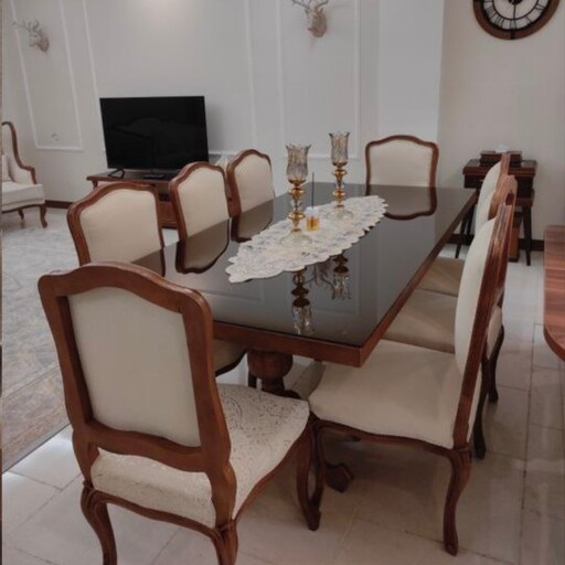 ست میز و صندلی ناهارخوری 8نفره