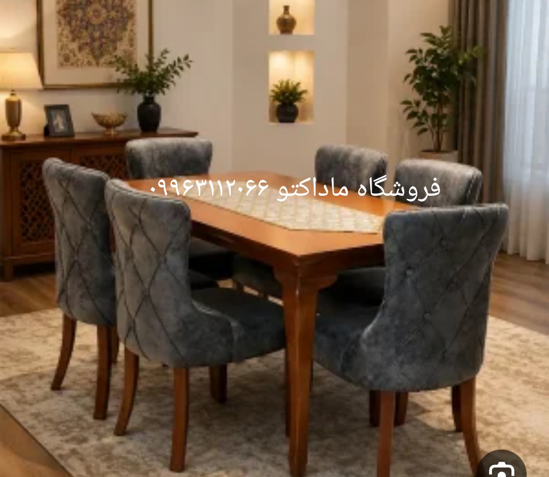ست غذاخوری ۶نفرع چستر